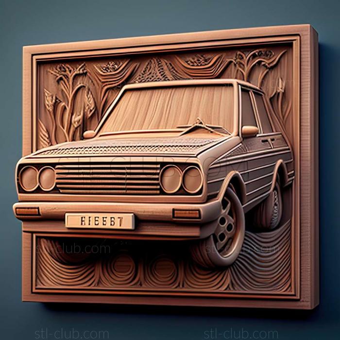 3D модель Fiat 130 (STL)